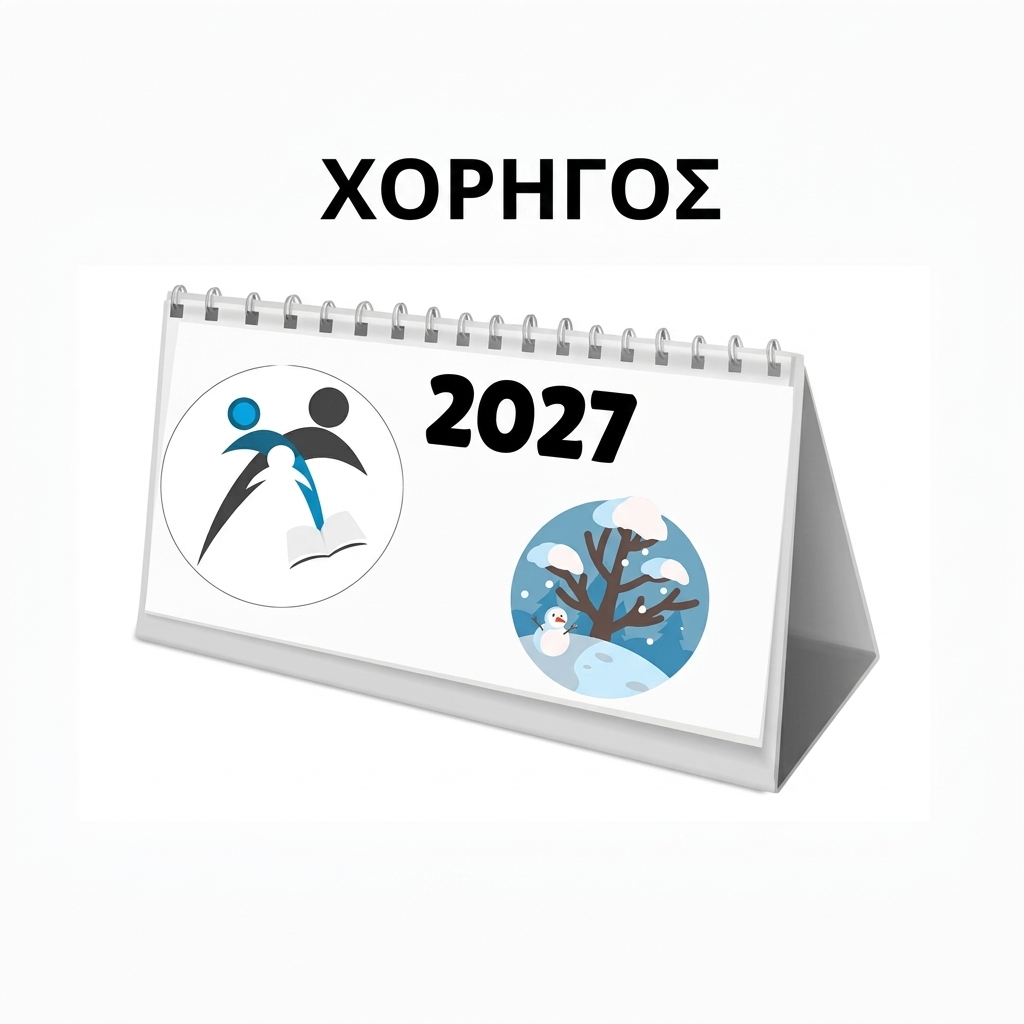 ΧΟΡΗΓΙΑ - Ημερολόγιο 2027: ΧΟΡΗΓΟΣ